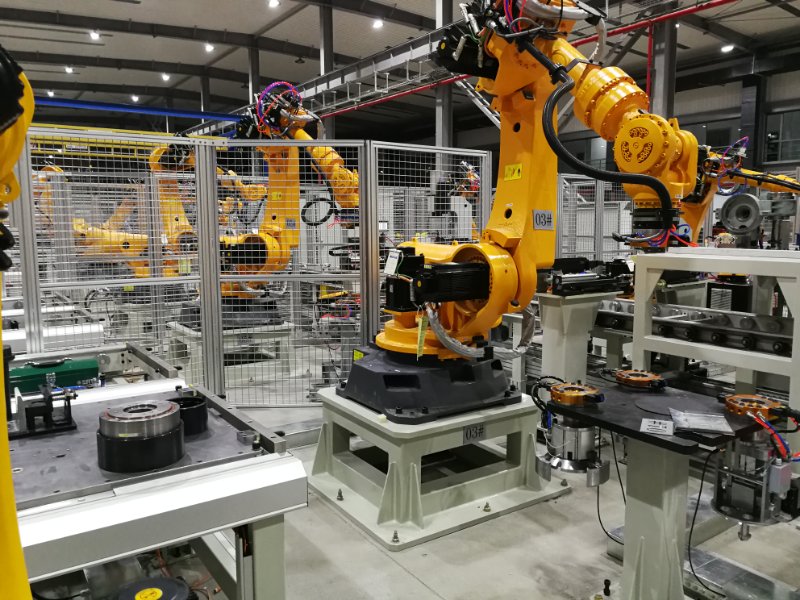 机器人生产线